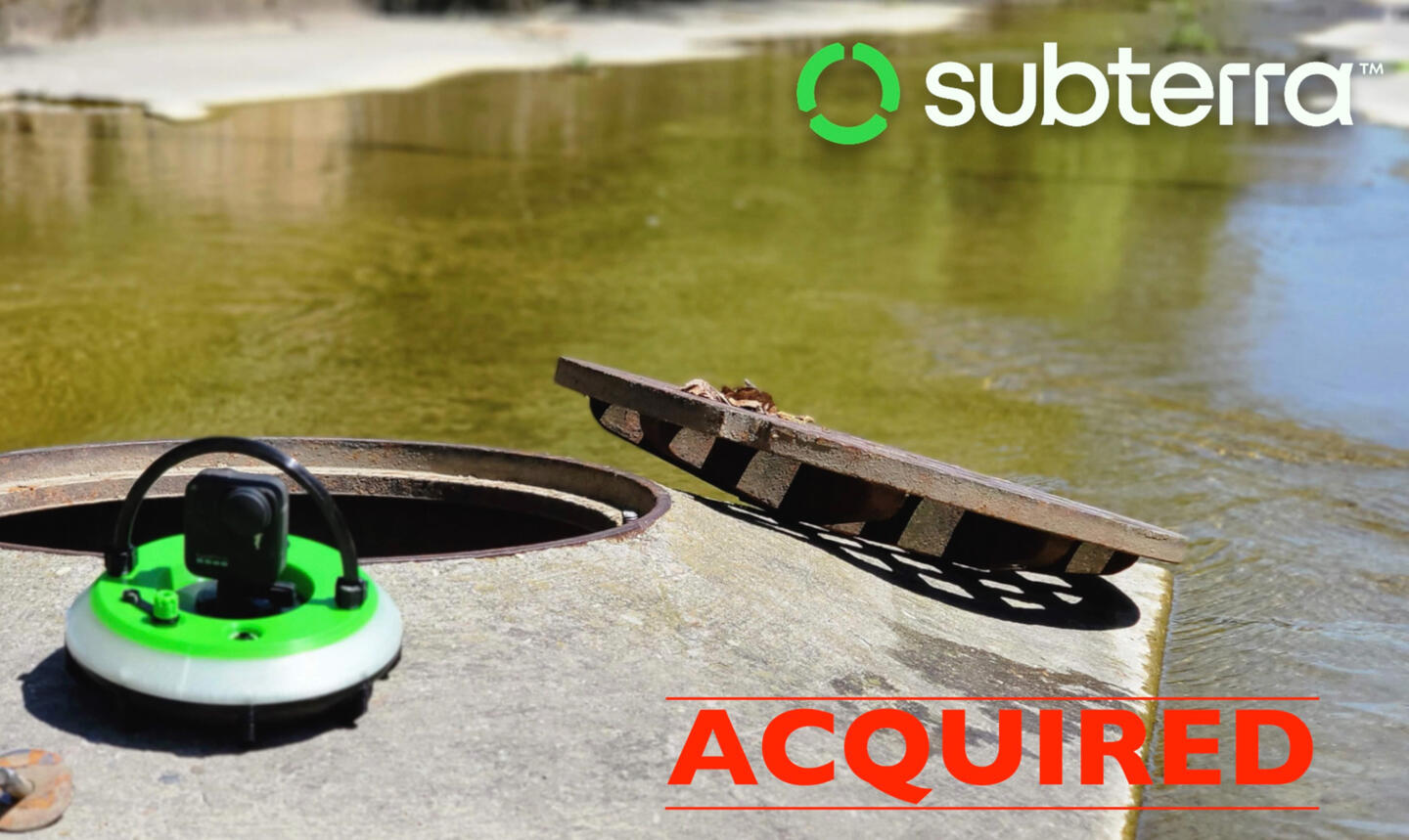 Subterra AI Acquired Image of Miniscout and subterra logo being acquired. Subterra was founded by Robert Chester Lee (Robert C Lee, Robert Lee)